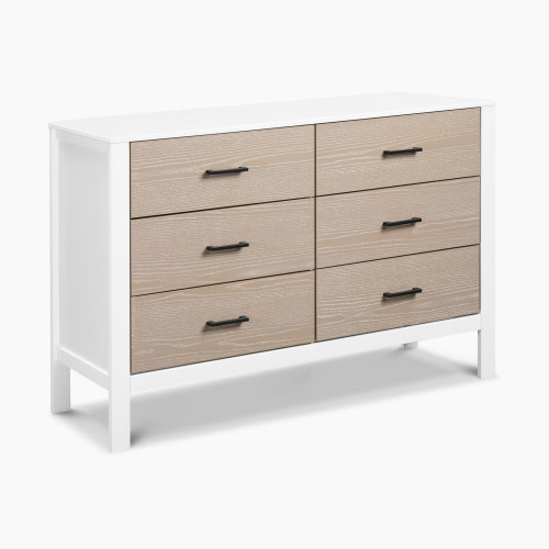 Carter's by daVinci Radley 6-Drawer Dresser - White/Coastwood