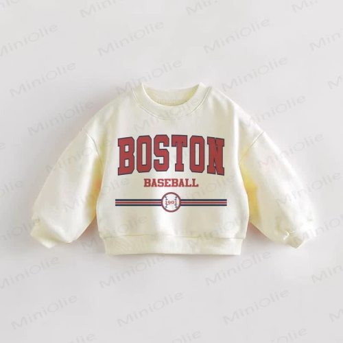 BOSTON BASEBALL Baby Toddler Sweatshirt