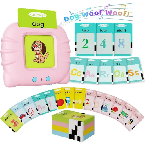 Toddler Toys Talking Flash Cards for 1 2 3 4 5 6 Year Old Boys and Girls, Autism Sensory Toys for Autistic Children, Learning Educational Montessori Speech Therapy 248 Sight Words Kids Gifts