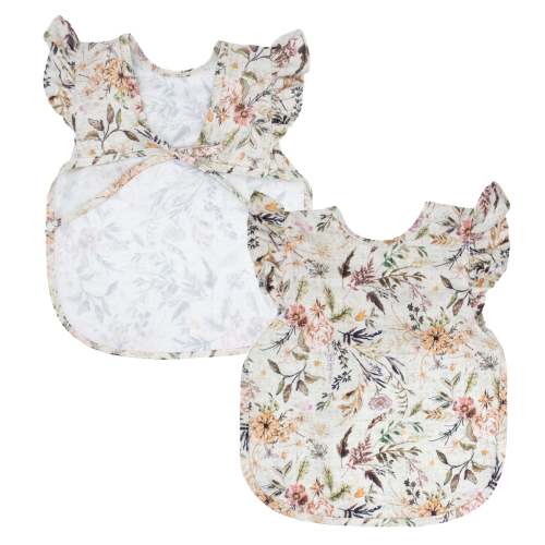 Delilah Floral Flutter Bapron
