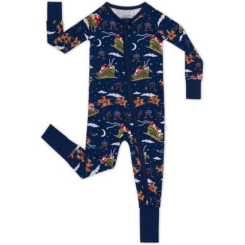 Little Sleepies Pajamas for Baby Boys & Girls, Viscose from Bamboo Baby Pajamas, Preemie & Newborn Sleepers, 2-Way Zipper PJs