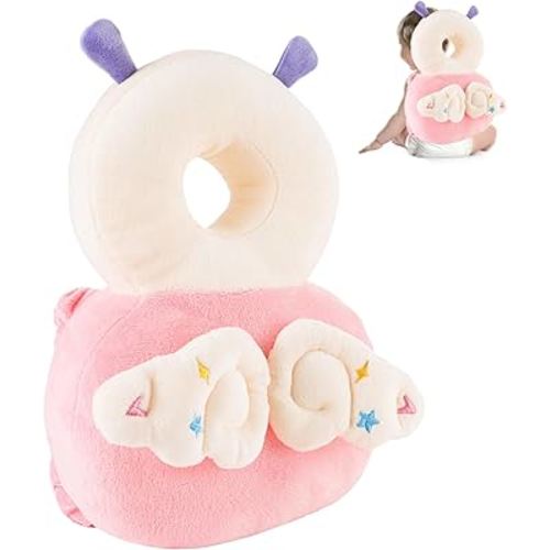Baby Head Protector Backpack, Toddler Toddler Head Protector, Toddler Head Protector Padded Backpack Elasticated Carrier Wear(Fairy)