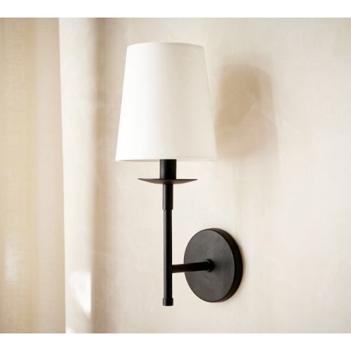 Remington Iron Shaded Sconce (17")