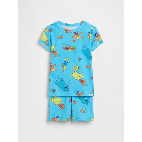 Baby & Toddler Sesame Street Organic Brushed Cotton PJ Short Set