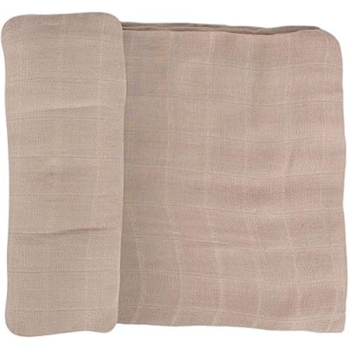 Little Unicorn – Oatmeal Deluxe Swaddle | Single | 100% Rayon Muslin from Bamboo | Super Soft | Newborns and Infants | Large 47” x 47” | Machine Washable
