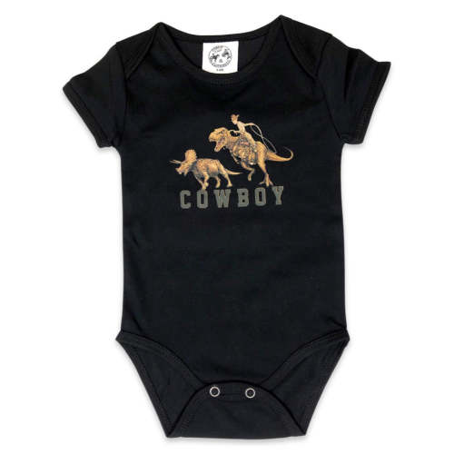 Cowboy Dino Onesie – Cowkid Clothing Company