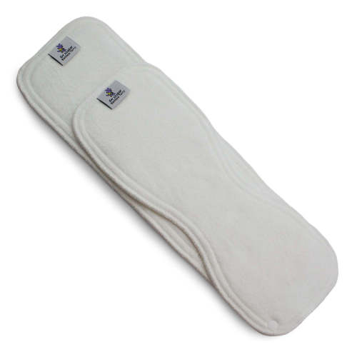 Bamboo Terry Cloth Diaper Insert | 12 Layer High Absorbency 6r Soaker