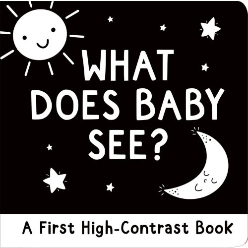 What Does Baby See? a High-Contrast Board Book a book by Simon Abbott and - Bookshop.org US
