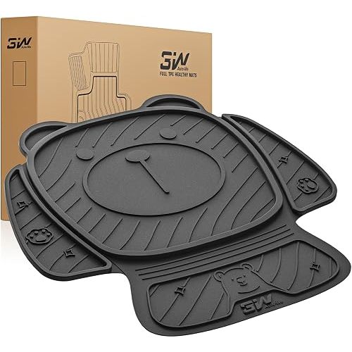 3W Car Seat Protector for Child Car Seat, Applicable to All Models