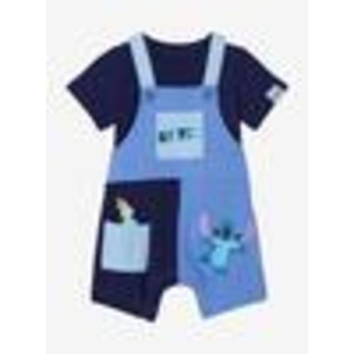 Disney Lilo & Stitch Color Block Infant T-Shirt and Overall Set -- BoxLunch Exclusive | BoxLunch