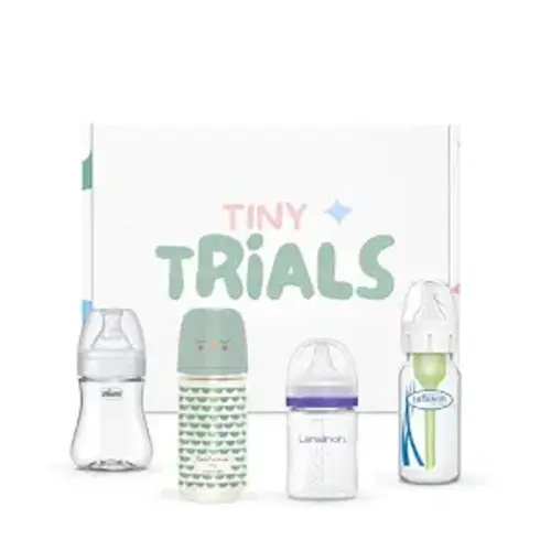 Glass Baby Bottle Variety Pack Newborn 0+ Anti-Colic Non-Toxic Glass Bottles Featuring Dr. Brown's, Lansinoh, Chicco & Suavinex Baby Bottle Discovery Box