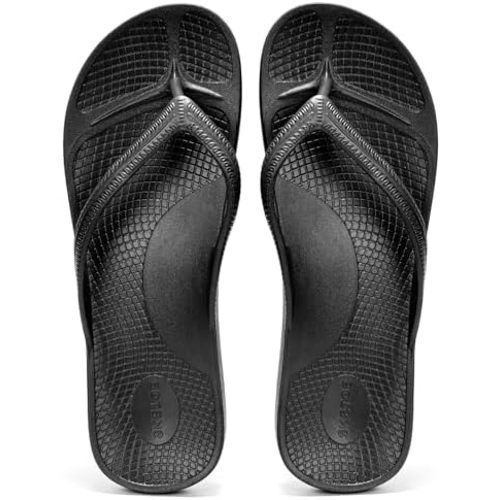 Arch Support Flip Flops for Women Thong Sandals with Soft Straps for Summer Pool Slides Orthopedic Plantar Fasciitis Beach Recovery Slides