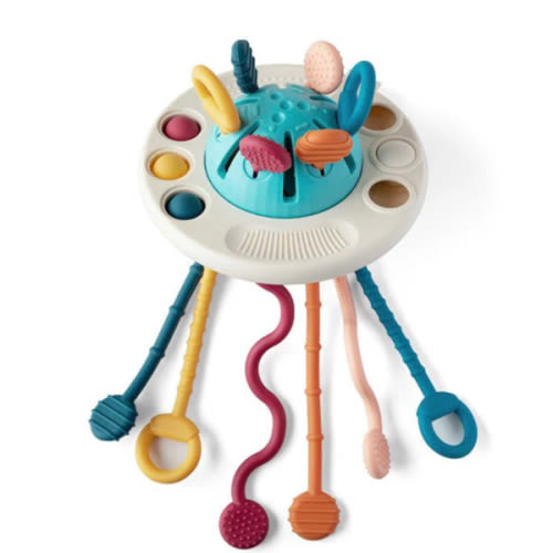 UFO Silicone Pulling Toy