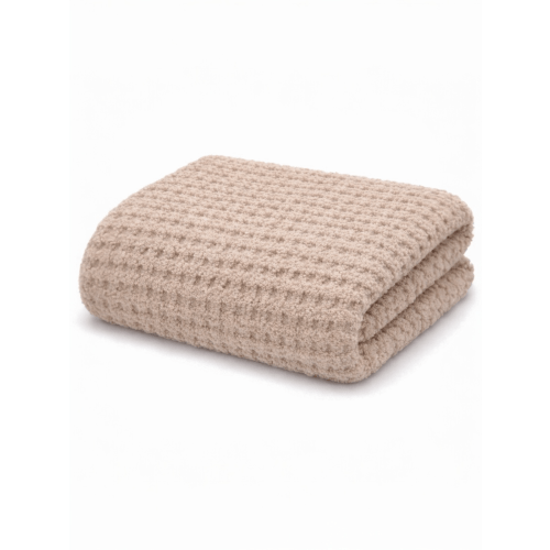 Phufy® Bliss Waffle Blanket, Desert Tan
