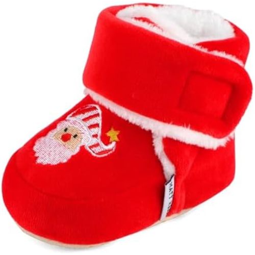 ESTAMICO Baby Boots Infant Boys Girls Crib Shoes