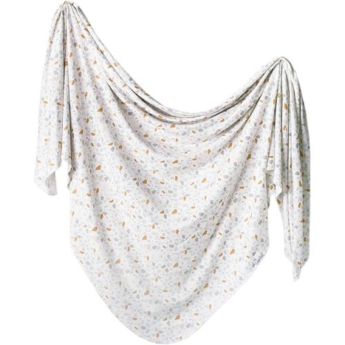 Copper Pearl Large Premium Knit Baby Swaddle Receiving Blanket Arlo