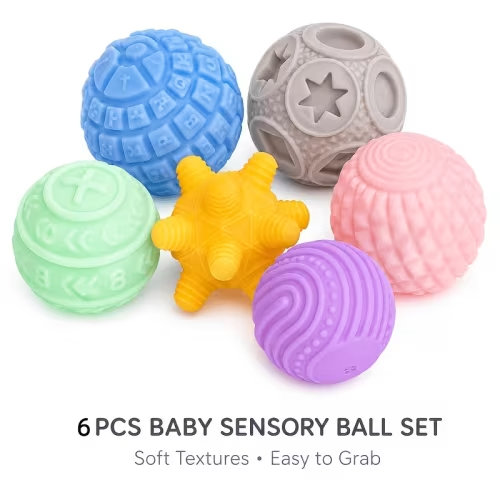 multi texture sensory ball toy children sensory grip ball - Temu