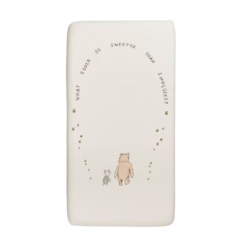 Disney's Winnie the Pooh Picture Perfect Organic Crib Fitted Sheet