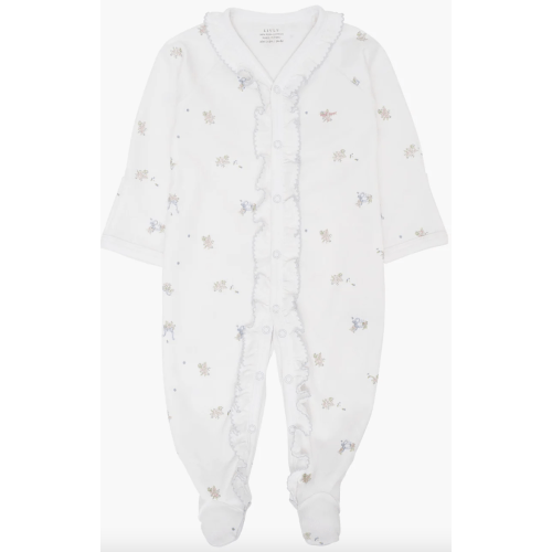 Roses And Ribbons Sara Footie, Size 3-6m