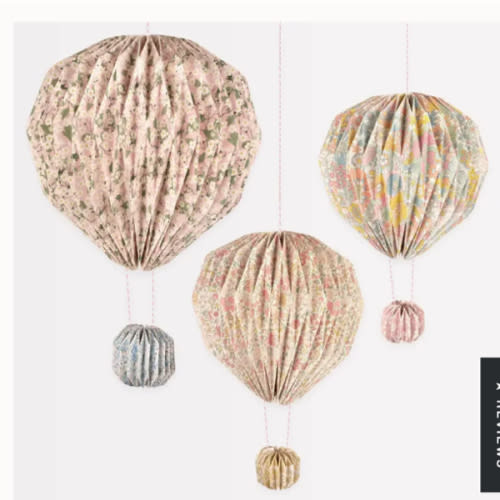 Meri Meri x Liberty Origami Balloon Decorations for – Polished Prints