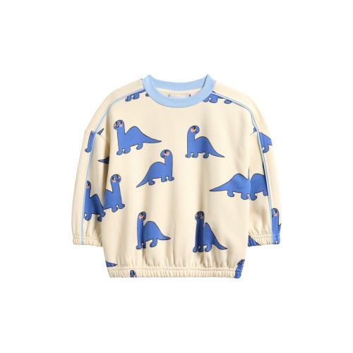 Dino Print Organic Cotton Sweatshirt