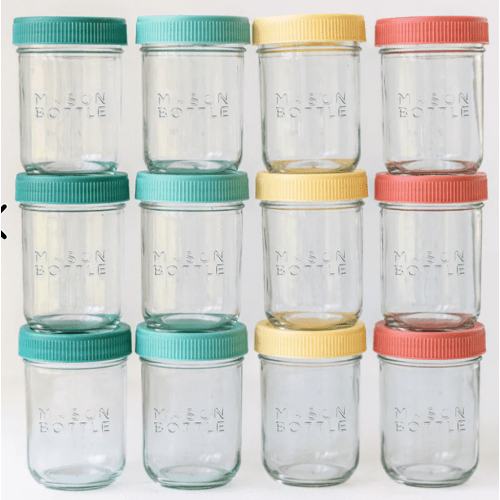 Breastmilk Storage Jar Set – Mason Bottle