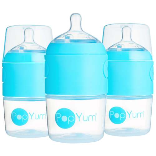 PopYum Anti-Colic Formula Making Baby Bottle, 3 pack, 5 oz., 150 ml