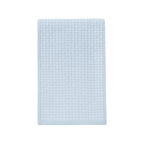 Stonewashed Basket Weave Blanket with Binding