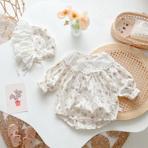 White Collar Floral Romper Set - Shop Online at Belle Baby | Belle Baby