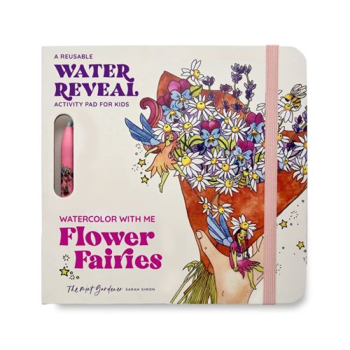 Watercolor with Me: Flower Fairies - by Sarah Simon (Spiral Bound)