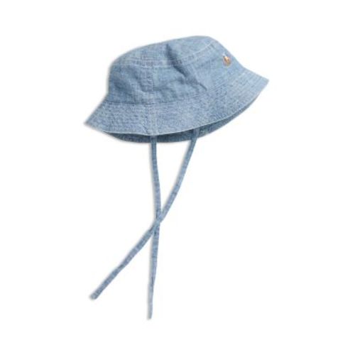 Boys' Indigo Cotton Chambray Hat - Baby