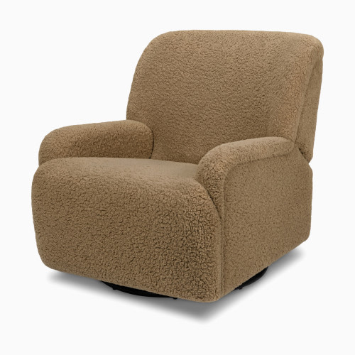 Namesake Winslow Extra Wide Recliner and Swivel Glider - Cortado Shearling