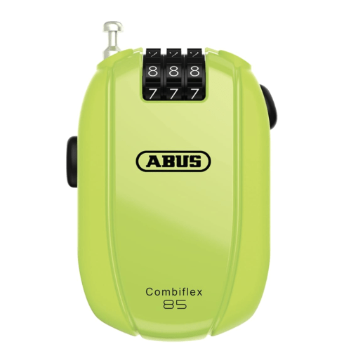 ABUS Combiflex Break 85 Cable Lock, 85 cm Long, Neon Yellow