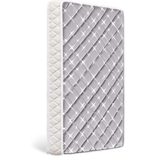 Premium Hypoallergenic Baby Crib Mattress and Toddler Mattress - 52" x 27.6" x 5" - Breathable - Firm Soft - Fits Standard Cribs and Toddler Beds