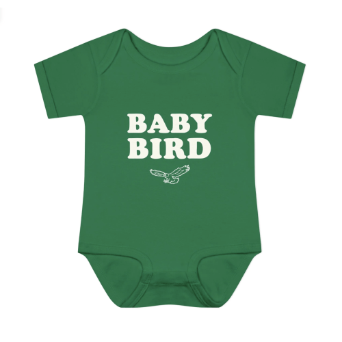 "Baby Bird 🦅" Baby Onesie (Kelly) | Newborn (0-3M)