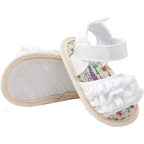 Baby Girls Sandals Summer Shoes Outdoor First Walker Toddler Girls Shoes for Summer