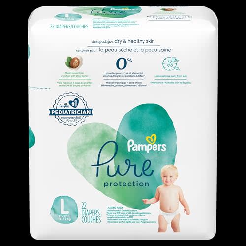 pampers Pure Protection Diaper Size 4 22 ct Old