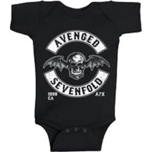Avenged Sevenfold Deathbat Black One Piece – My Baby Rocks