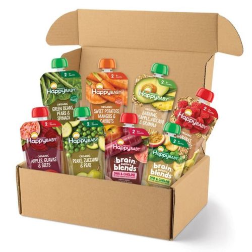 Happy Baby Organic Assorted Flavors Baby Food - 4oz