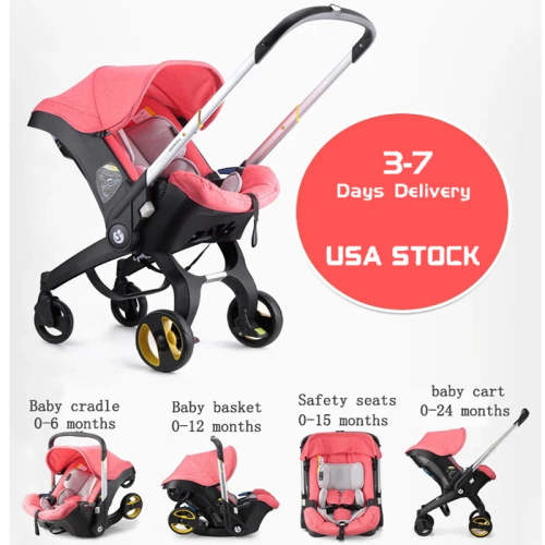 Car Seat Stroller Hybrid – 3-in-1 Infant Travel System with One-Click – Kin & Nest