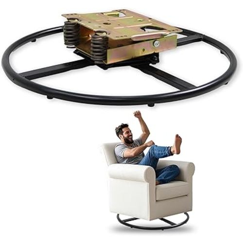 22" Replacement Recliner Ring Base with 360 Swivel Rocker Box Plate for Rocker Recliner, Sofa Accessories, Rocking Recliner Replacement Parts