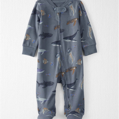 Baby Organic Cotton Sleep & Play Pajamas - Little Planet | Carter's