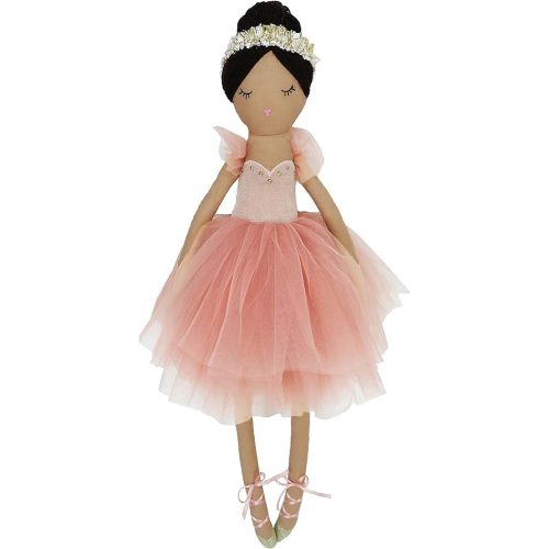 MON AMI Juliet The Prima Ballerina Stuffed Doll - 22”, Plush Ballerina Doll for Girls, Use as Toy or Room Decor, Great Gift for Kids of All Ages