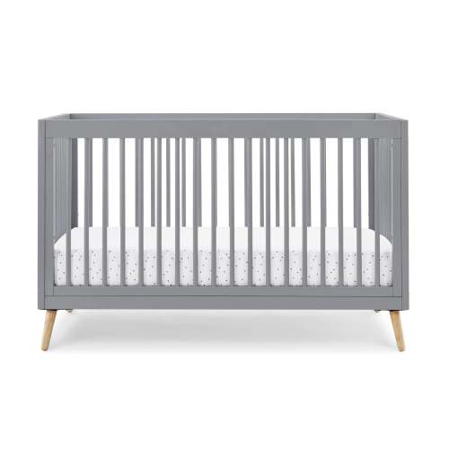 Delta Children Jordan 4-in-1 Convertible Crib - Gray