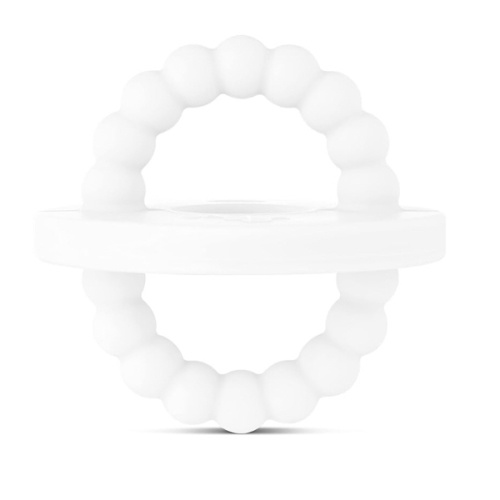 Ryan and Rose Cutie Bit Teether (White)