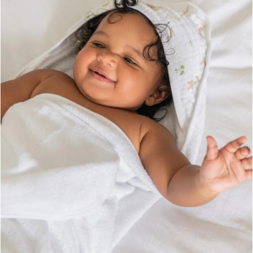 Country Floral Cotton Hooded Towel 2 Pack | aden + anais
