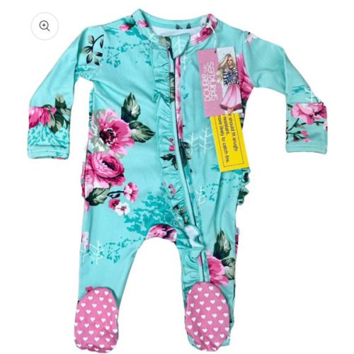Valentina Baby Ruffle Pajama – Double the Sprinkles