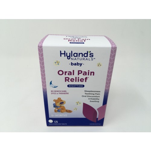 Oral Pain Relief Baby PM 125tabs (Hylands)N.A