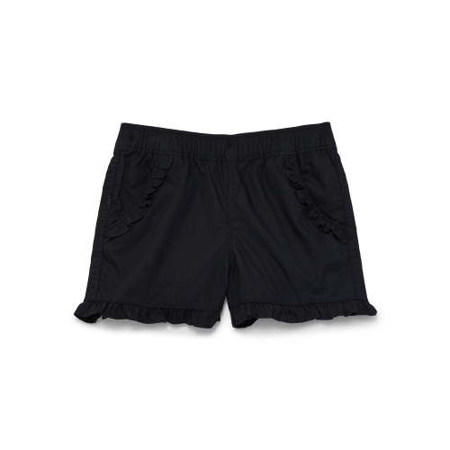 Wonder Nation Baby Girls Cotton Ruffle Pocket Shorts, Sizes 0M-24M
