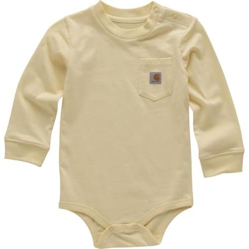 Carhartt Kid's CA5002 Long-Sleeve Pocket Bodysuit